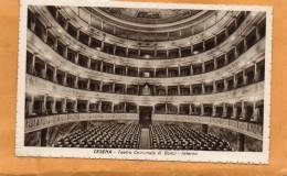 Teatro Comunale A Bonci Cesena Old Postcard - Cesena