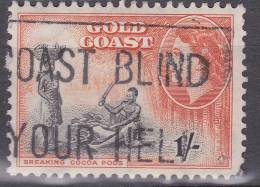 Gold Coast, 1952, SG 161, Used - Gold Coast (...-1957)