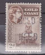 Gold Coast, 1952, SG 156, Used - Gold Coast (...-1957)