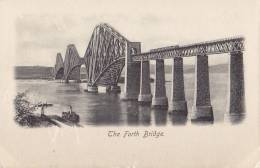 United Kingdom PPC The Forth Bridge Brücke Pont Wrench Series No. 272 Simple Backside (2 Scans) - Fife