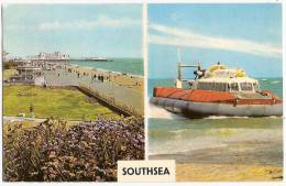 CP Southsea  Hampshire Angleterre Portsmouth Aéroglisseur Overcraft Overcrafts  Bateau - Portsmouth