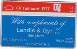 P 4 Landis & Gyr (mint,Neuve ) Catalogue 280 Euro Très Rare ! - Without Chip