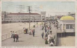 New Jersey Atlantic City Boardwalk And Youngs Million Dollar Pier - Atlantic City