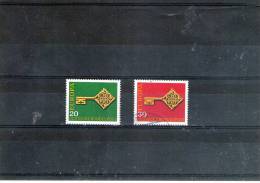 1968 - EUROPA-CEPT / BRD  Y&T No 423/424 - 1968