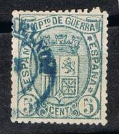 Sello 10 Cts Impuesto Guerra 1875, Fechadr PEÑARANDA (salamanca), Num 154 º - Impuestos De Guerra