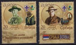 2007 - SERBIA - Scouting Scouts - EUROPA CEPT - USED From Booklet - 2007