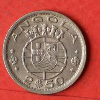 ANGOLA  2,5  ESCUDOS  1967   KM# 77  -    (1454) - Angola