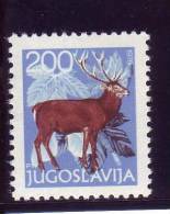 Yougoslavie YV 1651 N 1978 Cerf - Animalez De Caza
