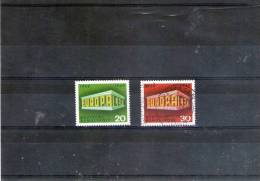 1969 - EUROPA-CEPT / BRD  Y&T No 446/447 - 1969