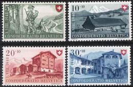 Suiza 0457/460 ** MNH. 1948 - Ungebraucht