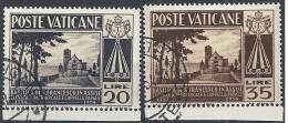 1954 VATICANO USATO S. FRANCESCO DI ASSISI - VTT001-3 - Gebraucht