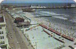 New Jersey Atlantic City Panoramic View Of Boardwalk And Beach - Atlantic City