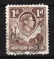 NORTHERN RHODESIA - 1938/41 YT 26 USED - Northern Rhodesia (...-1963)