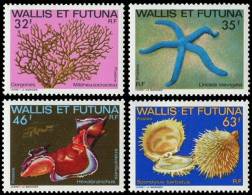 Wallis Et Futuna 1982 - Faune Marine - 4v Neufs // Mnh - Unused Stamps