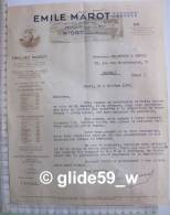 Courrier Trieurs Emile MAROT - NIORT Le 1er Octobre 1947 - Agricoltura