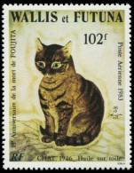 Wallis Et Futuna 1983 - Chat, Peinture De Foujita - 1v Neufs // Mnh - Unused Stamps