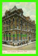 MEMPHIS, TN - COTTON EXCHANGE - TRAVEL IN 1908 - C.E. WHEELOCK & CO - - Memphis