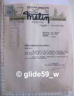 Courrier Machines Agricoles - Etudes - Fabrication - Ateliers MELIN - SOISSONS Le 30 Octobre 1946 - Agricoltura