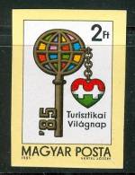 HUNGARY - 1985.Imperforated Stamp - World Tourism Day MNH!! Mi 3780B. - Nuovi