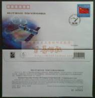 PFTN-69 CHINA SHENZHOU-VIII SPACESHIP´S DOCKING WITH TIANGONG I COMM.COVER - Asie