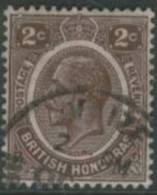 BRITISH HONDURAS 1922 2c KGV SG 127 U HX35 - Britisch-Honduras (...-1970)