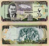 JAMAICA       100 Dollars   Comm.      P-New       6.8.2012       UNC - Jamaica