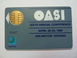 USA - OASI - Conference - 1989 - Smartech - Smartcard - (US24) - Chipkaarten