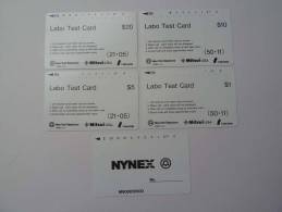 USA - Tamura - Mint - Labo Test Set Of 5 - Nynex - (US22) - Other & Unclassified