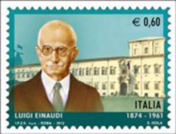 2012 - 3383 Luigi Einaudi ---- - 2011-20: Mint/hinged