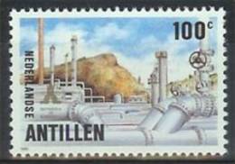 Med0958 75 JAAR OLIERAFFINAGE OIL RAFFINARY ÖLRAFFINERIE NEDERLANDSE ANTILLEN 1990 PF/MNH  VANAF1EURO - Petrolio