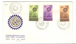 VER2481 - CIPRO 2/5/1967 , FDC - Covers & Documents