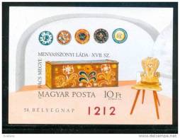 HUNGARY-1981.Imperforated   Sheet-54th Stampday MNH! CV25$ Mi Bl.151B - Ungebraucht