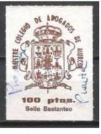 2182--SELLO ANTIGUO  FISCAL CORPORATIVO COLEGIO ABOGADOS MURCIA BASTANTEO MURCIA. - Revenue Stamps