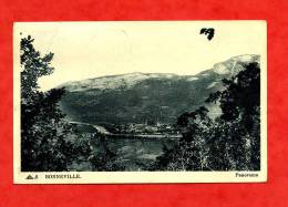 * BONNEVILLE-Panorama-1938( Voir Les 2 Timbres Au Dos) - Bonneville