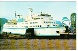 M.V. Queen Of Prince Rupert - Victoria British Columbia B.C. - Boat Bateau Ferry - VG Condition - 2 Scans - Victoria