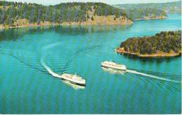 B.C. Ferries - Victoria British Columbia B.C. - Boat Bateau Ferry - VG Condition - 2 Scans - Victoria