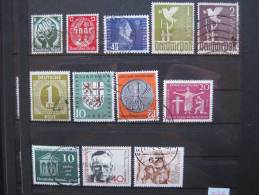 Timbres Allemagne : Lot 1940 - 1962 - Verzamelingen