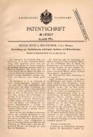 Original Patentschrift - V. Lentz In Bogorodizk , Gouv. Moskau , 1901 , Sicherung Für Billiard - Tisch , Russland !!! - Billiards