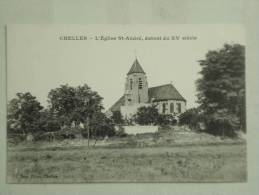 CHELLES  ( 77 ) L'EGLISE SAINT ANDRE  CPA - Chelles