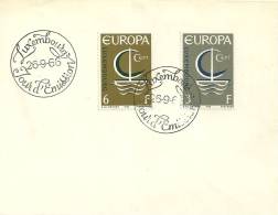 Luxembourg Europa FDC 1966 - 1966