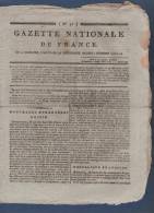 GAZETTE NATIONALE DE FRANCE 2 12 1795 - RUSSIE PETERSBOURG - MARSEILLE FRERON - NANTES - CHARETTE HOCHE VIEILLEVIGNE ... - Periódicos - Antes 1800