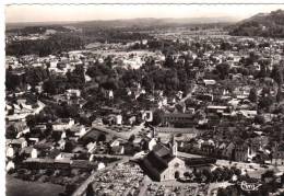 Jurançon Cpsm Vue Générale Aérienne Petit Format Dentellée - Jurancon