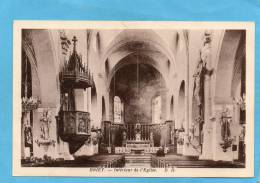 BRIEY-- Intérieur De L'église-a Voyagé En 1931-édition D D - Briey