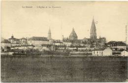 87/CPA - Le Dorat - L'Eglise Et Les Couvents - Le Dorat