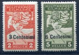 Österreichisch-ungarisch E Feldpost--Ausgabe Für Italien-- Mi.  24-25   **   Luxus    Siehe Bild - Unused Stamps