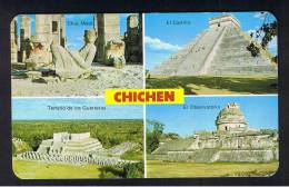 RB 923 - Mexico Postcard - Chichen - 5 Peso Rate To UK - Mexico