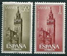 Sahara 1963 SG 212-3 MNH** - Sahara Español