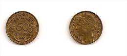 50 Centimes - Morlon, 9 & 2 Ouverts, Avec Grain - Bronze-Aluminium - ETAT TTB - 1932 - G 423 - F 192-7 - 50 Centimes