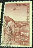 Israel 1953 Airmail Tomb Of Meir Baal Haness 3000pr - Used - Used Stamps (without Tabs)