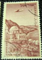 Israel 1953 Airmail Tomb Of Meir Baal Haness 3000pr - Used - Used Stamps (without Tabs)